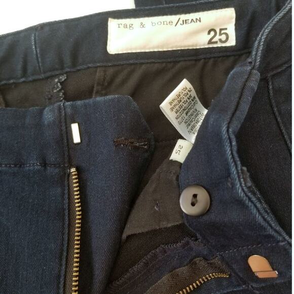 Rag & Bone | Rivington Trouser Raw Hem Flare Jeans - Picture 5 of 7